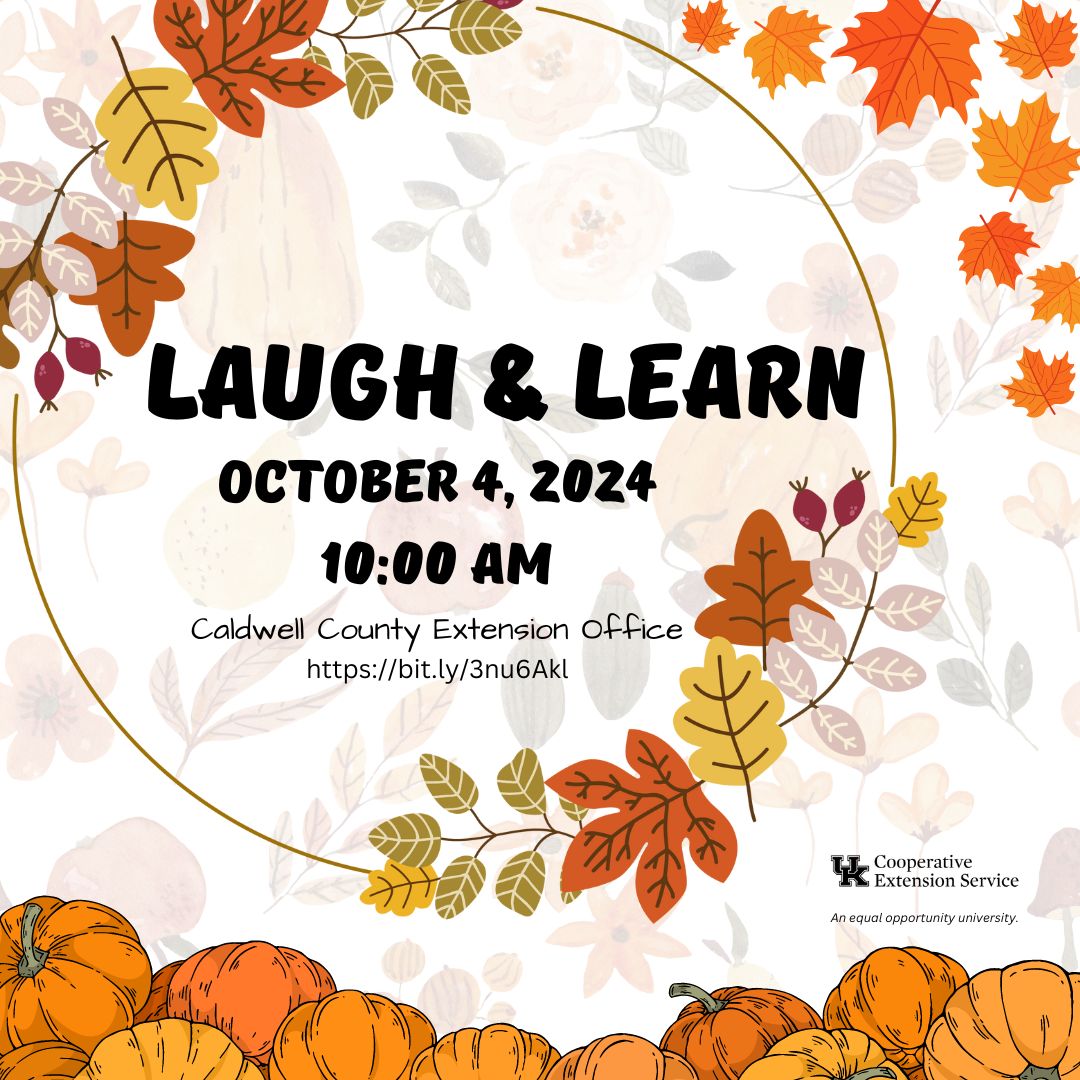 Laugh and Learn Oct 2024